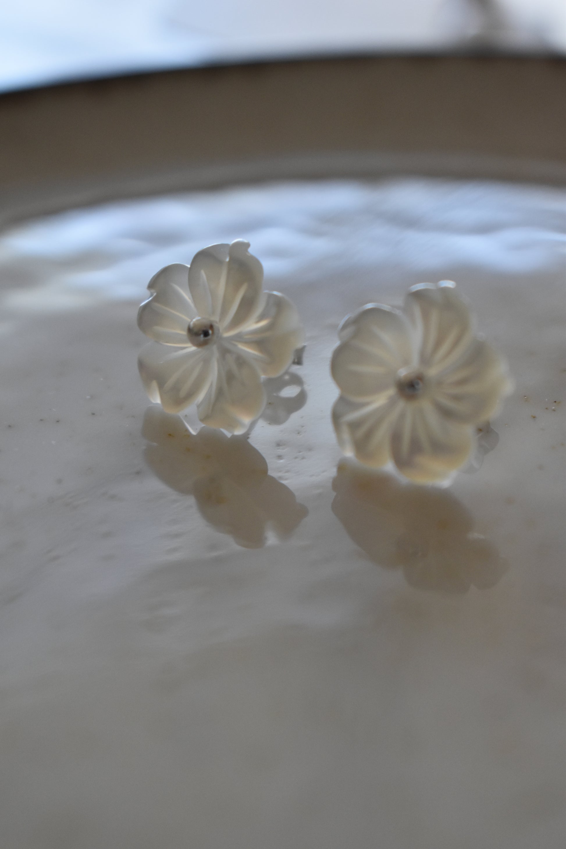 Aros Flor de Nácar