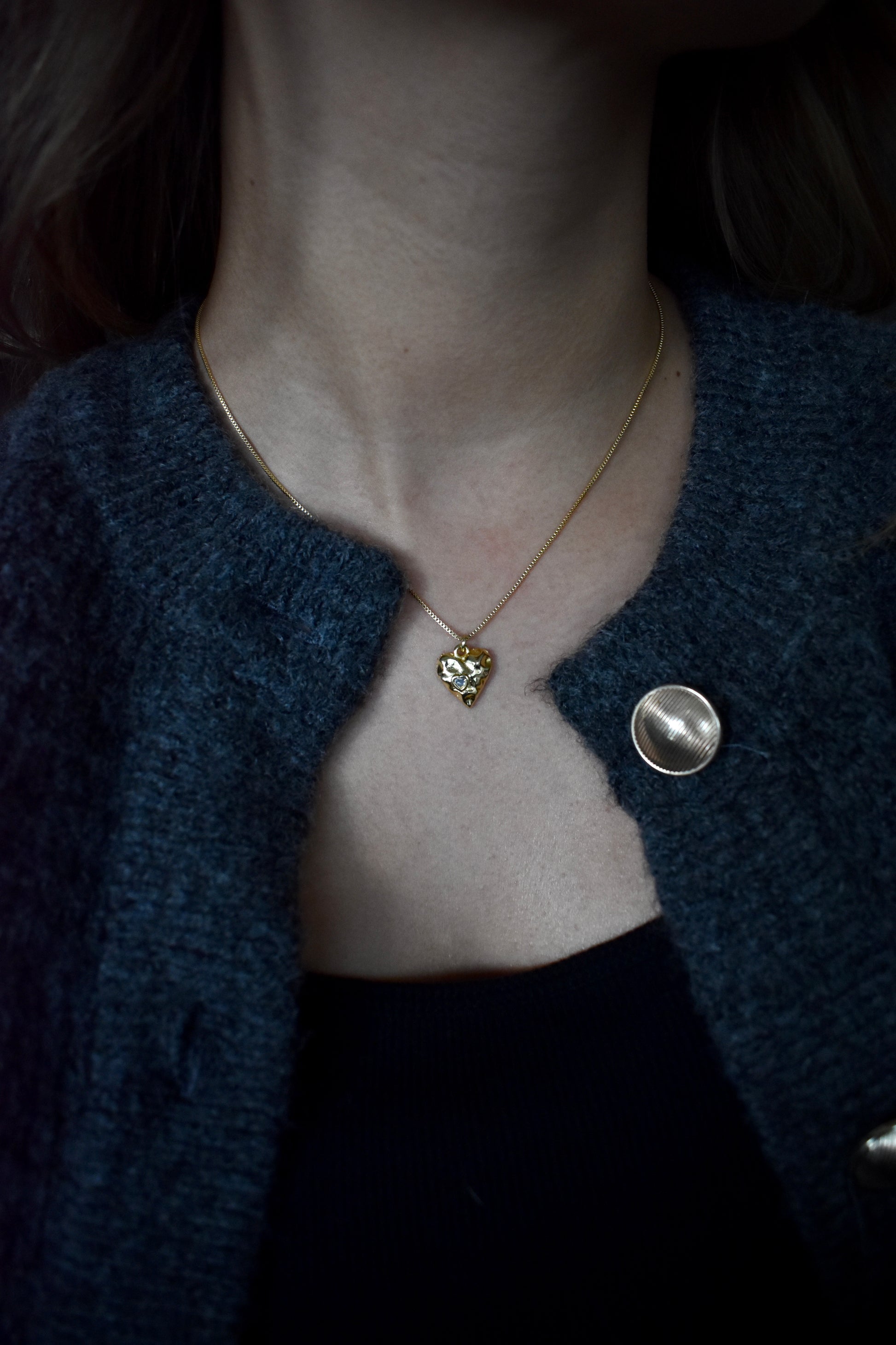 Collar Corazón Radiante