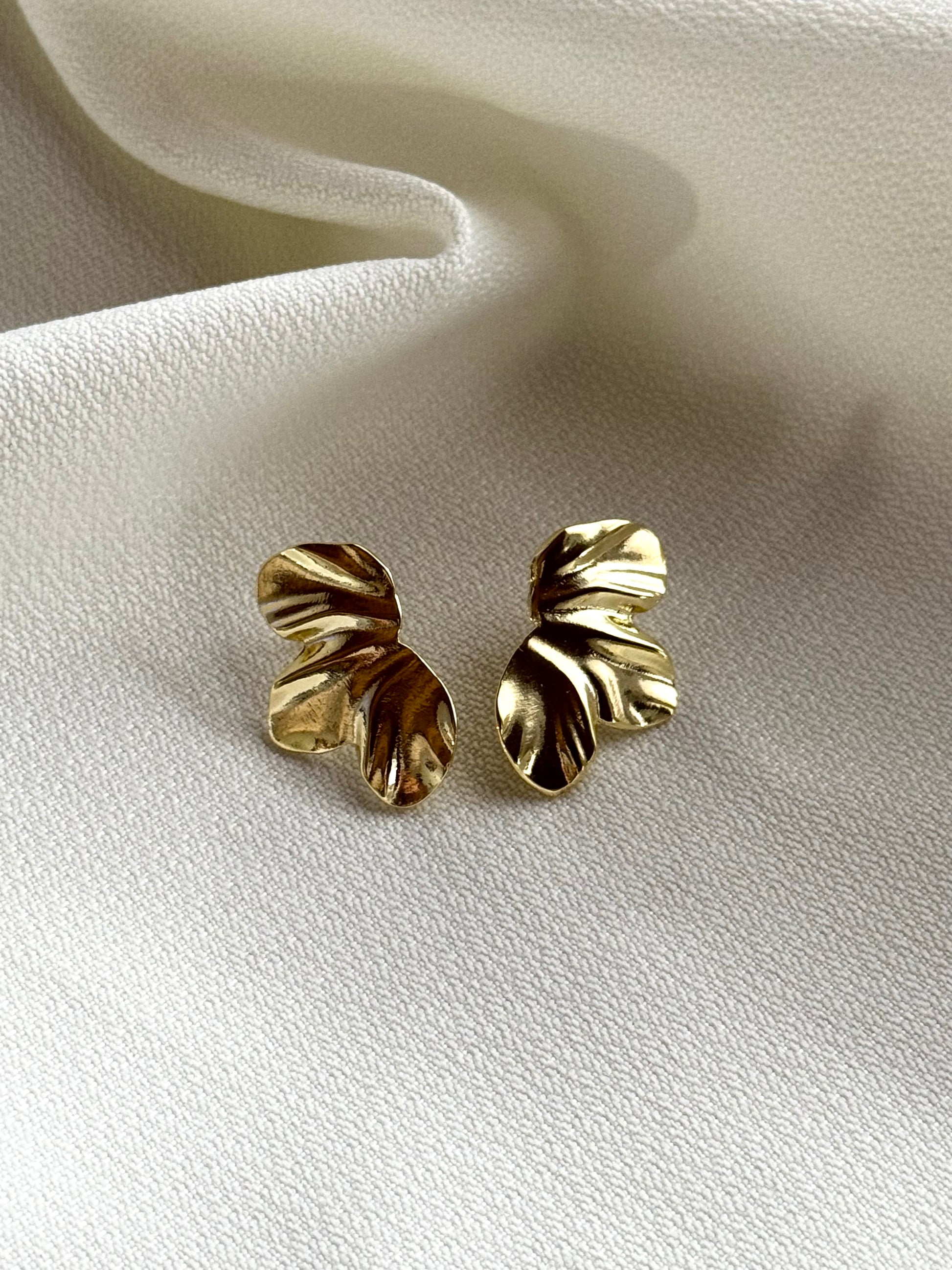 Aros Oro Floral