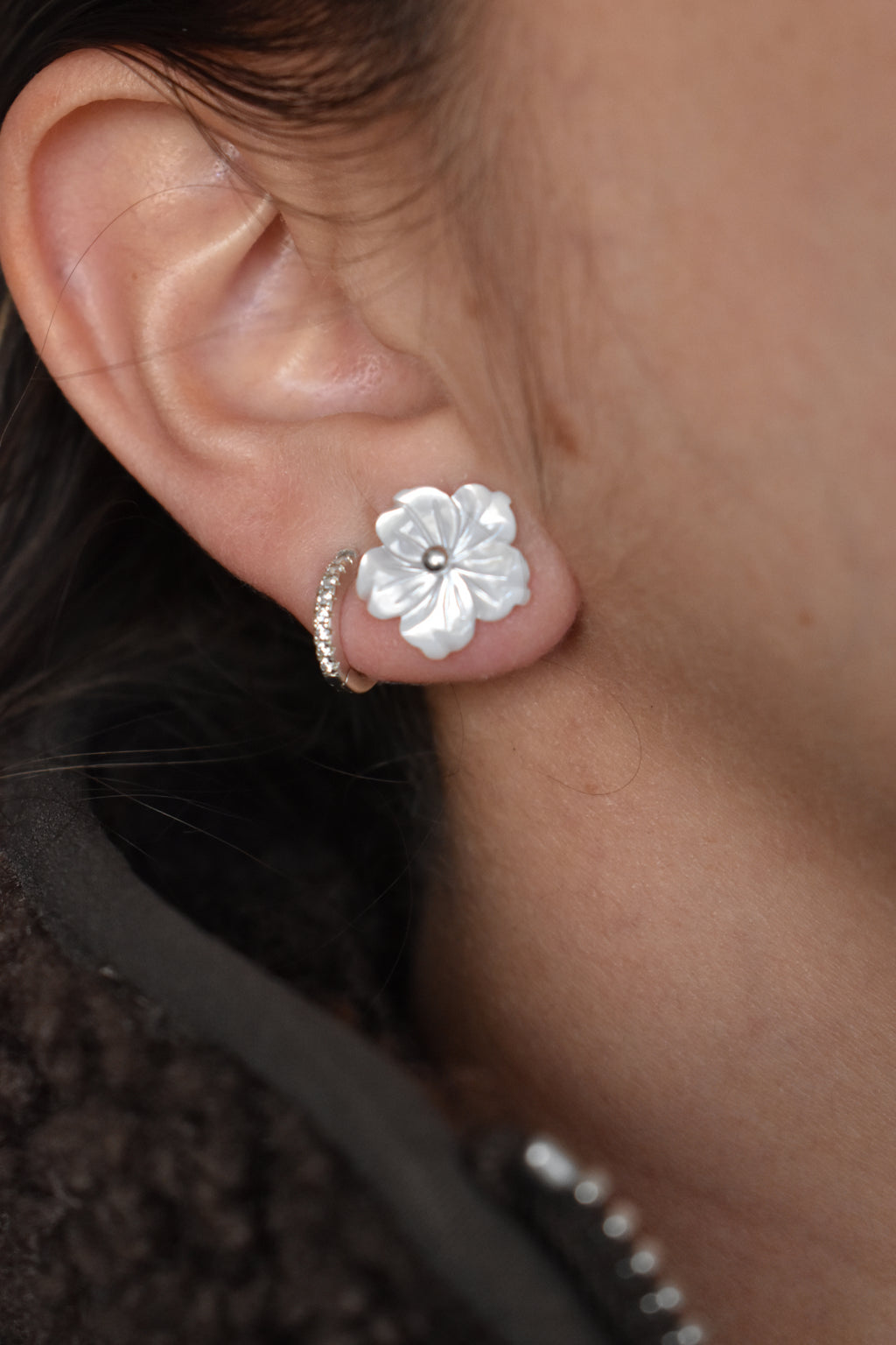 Aros Flor de Nácar