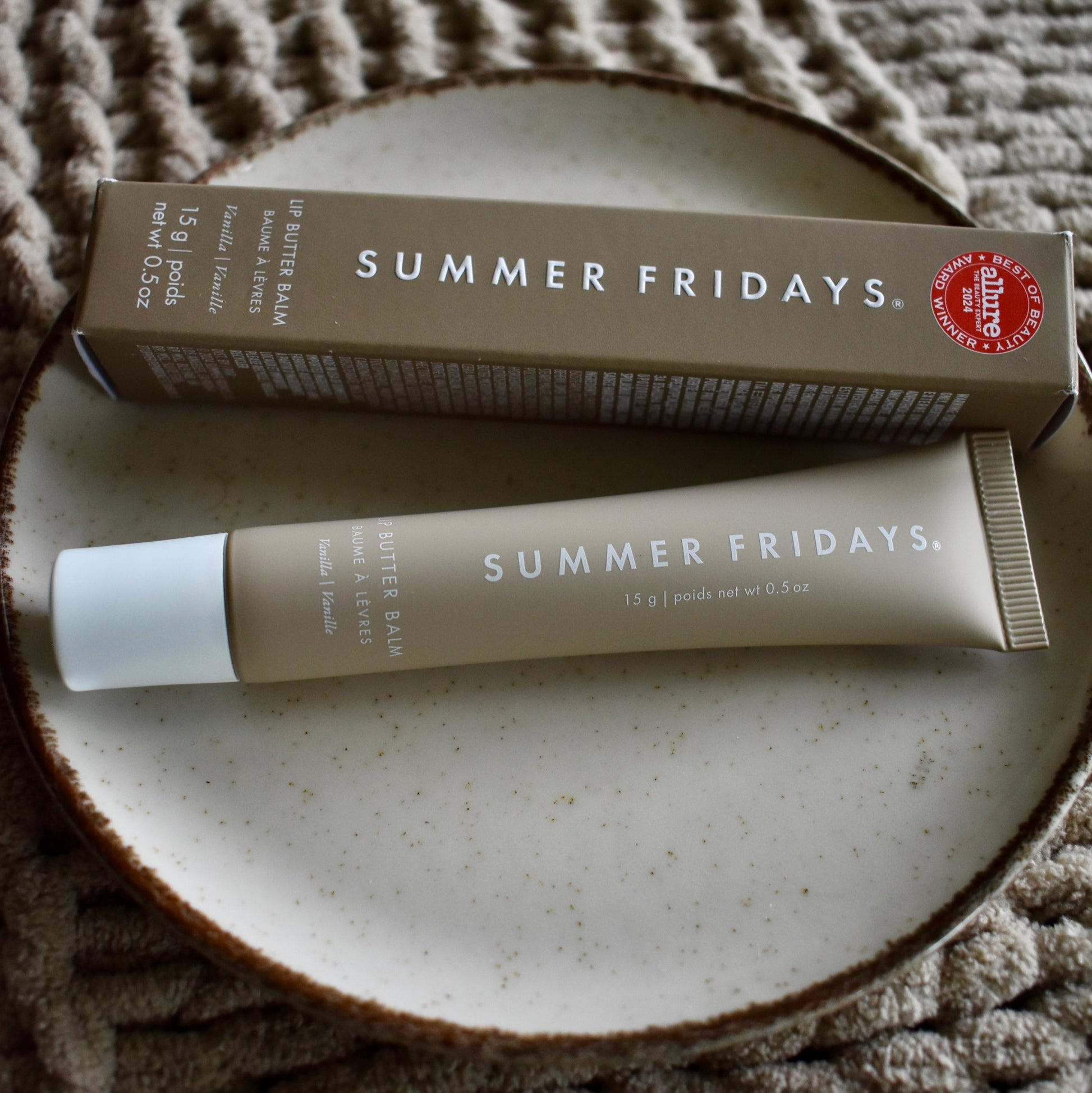 Lip Butter Balm for Hydration & Shine - Vanilla