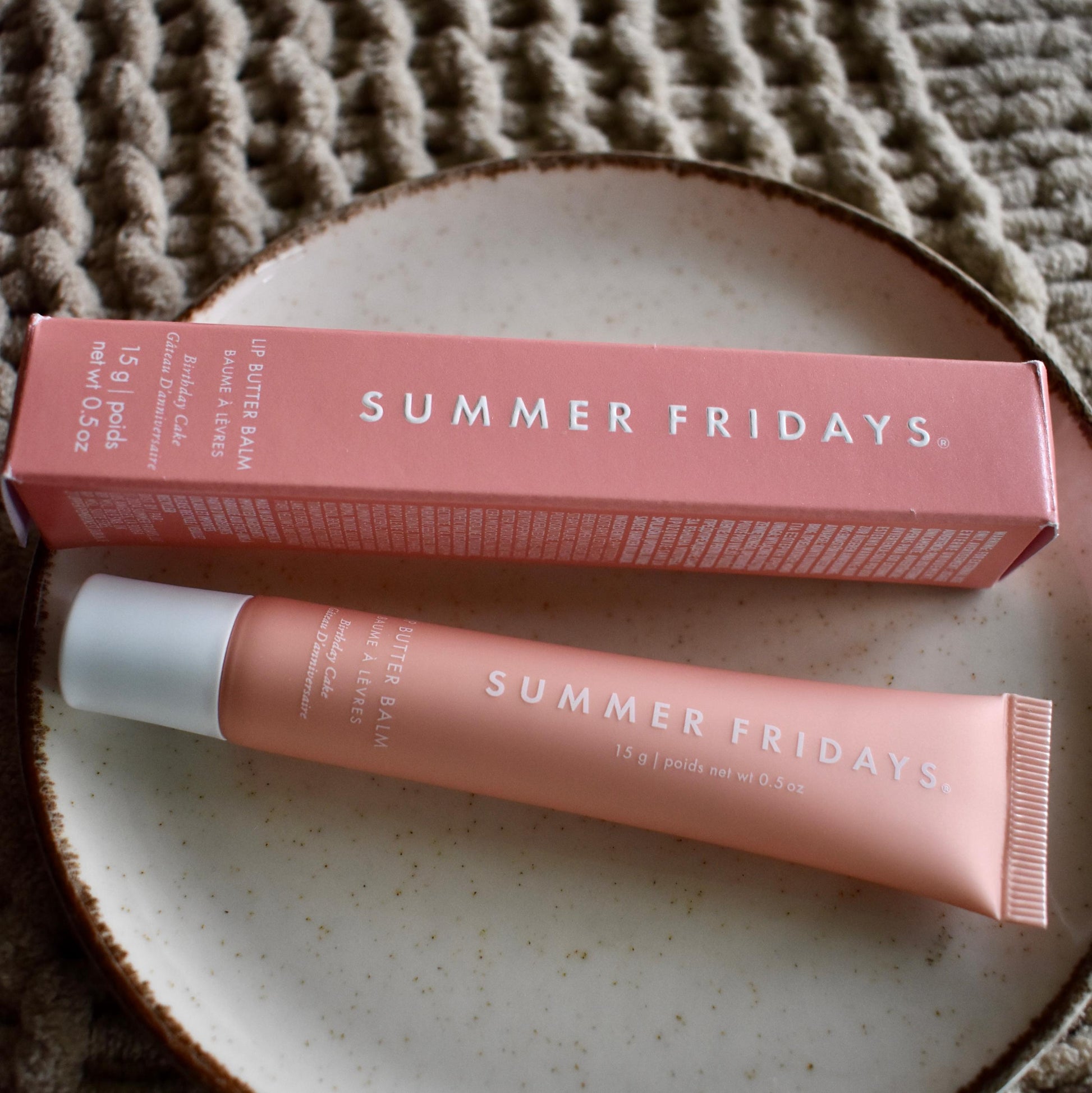 Lip Butter Balm for Hydration & Shine - Birthday cake