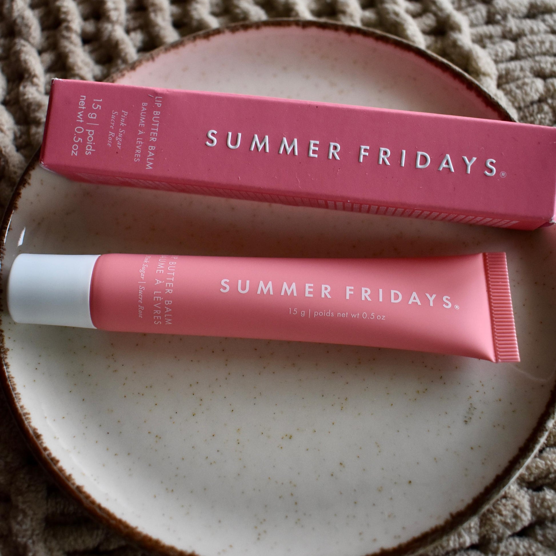 Lip Butter Balm for Hydration & Shine- Pink Sugar