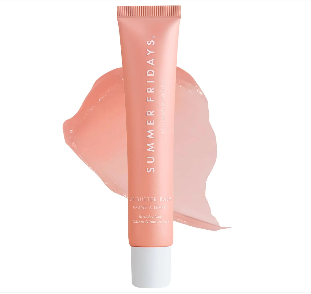 Lip Butter Balm for Hydration & Shine - Birthday cake