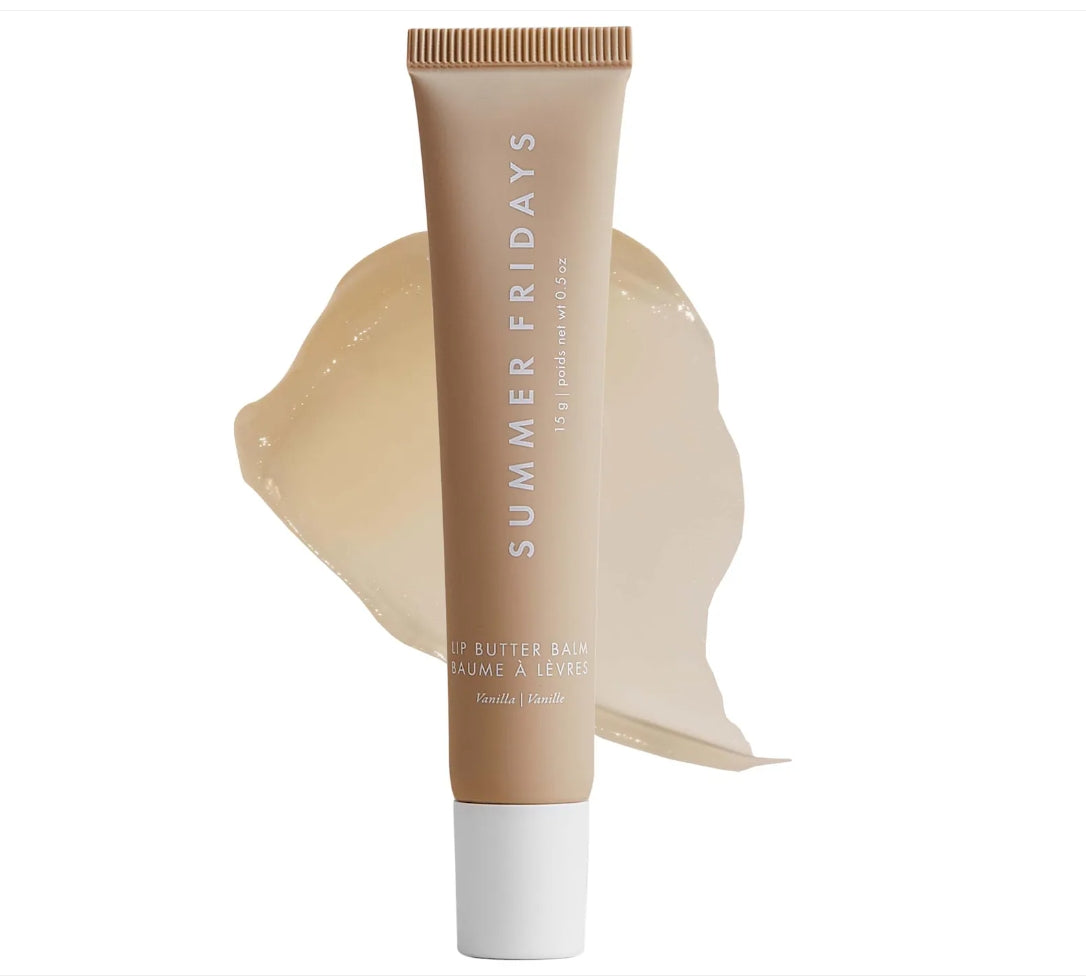 Lip Butter Balm for Hydration & Shine - Vanilla