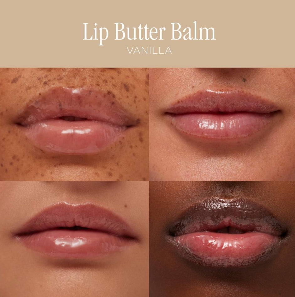 Lip Butter Balm for Hydration & Shine - Vanilla